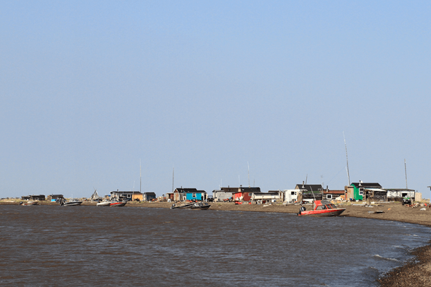 Shingle Point base camp. ©Édouard Leymarie. Takuvik2019 Picture9 4