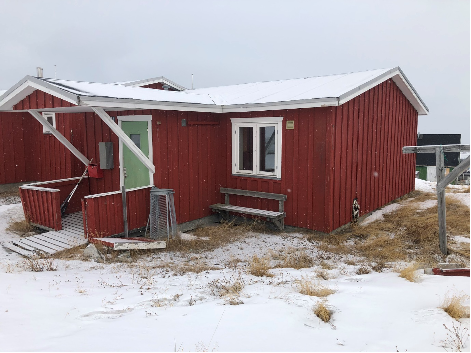 Ilulissat2022 1 Abandoned terrace houses on permafrost Ilulissat