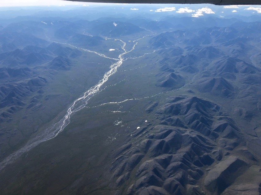 View from the plane – on route to Tiksi. ©Natalia Doloisio WP 7 Tiksi 2
