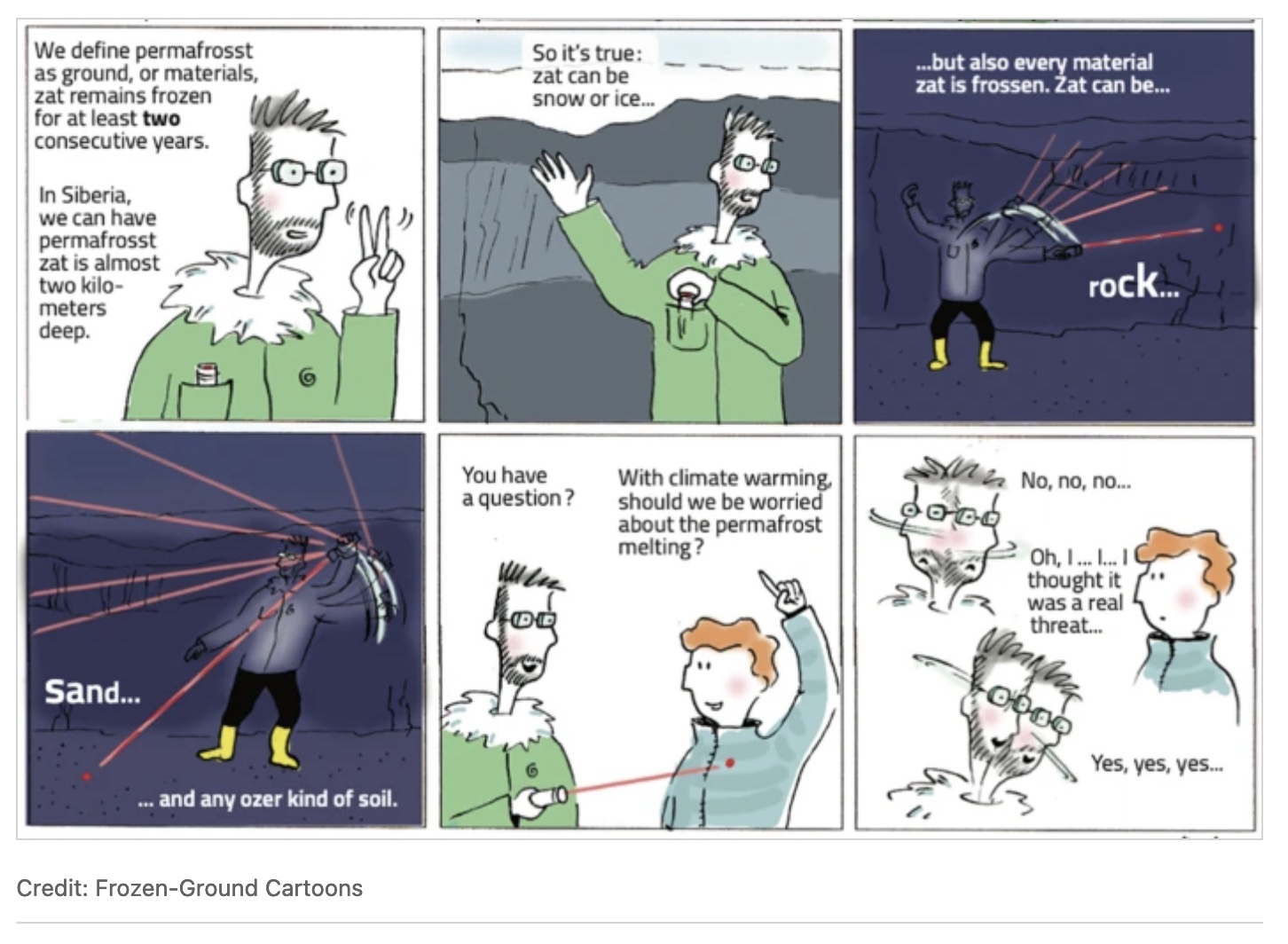 Frozen Ground in Nature reviews